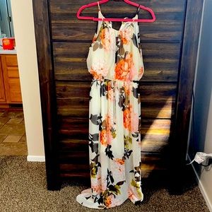 Floral maxi dress
